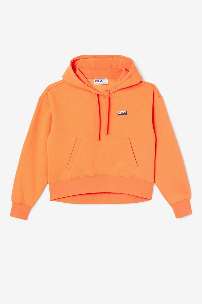 Fila Marina Hoodie Orange - Womens - 19362RZUT